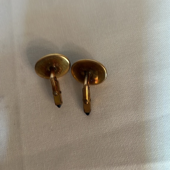 Vintage SWANK Men’s Cufflinks With Beautiful Blue Stones - Picture 5 of 7